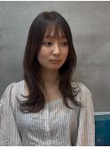 メルティカラー似合わせカットウェーブミディアム