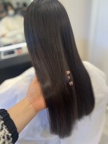 エミュ 伏見 国際センター(emu)&nbsp;アッシュブラウン/髪質改善カラー/美髪/艶髪