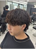 波巻きパーマ/スパイラル/ツイスパ/メンズサロン/メンズ/波巻き