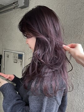 パークレーン アイス イヴェン(park lane ICI yeven) ブリーチなしダブルカラーレイヤーカット初カラー名古屋栄矢場町