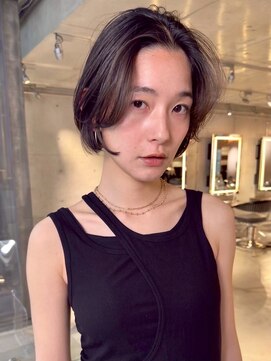 スクリーンギンザメゾン 銀座(SCREEN GINZA MAISON.) クラゲヘアー/小顔に見せるヘア/ココアベージュ/銀座