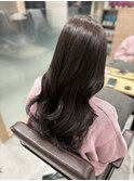 暗髪グレージュ