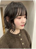 パーマスタイル/ボブパーマ/ゆるふわパーマ