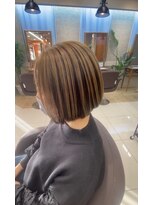 アース オーセンティック 岡山青江店(EARTH Authentic) お白髪ぼかしハイライト☆彡