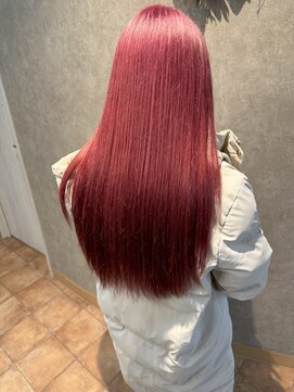 パーミル ルモ クマモト(permille ‰ LUMO Kumamoto) ピンクレッド×うる艶