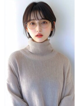 リル 川西(LiL') ☆LiL'  理系女子クールカジュアル耳かけショート