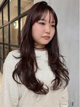 スレイ(SLAY) Bordeaux color×hascut