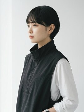 キビト(kibito) 耳かけマッシュショート大人マッシュ女子曙橋若松河田四ツ谷