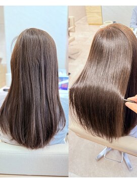 シンシア 銀座(sinsia) 【20代】　パサつきを改善し潤いのある艶髪に