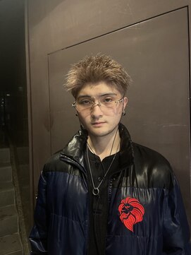 パーミル ヘア クマモト(permille ‰ hair Kumamoto) スパイキー×ベージュ