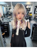 アリー 原宿(ALLY)&nbsp;ハッシュカットシャギーウルフレイヤーカットエクステレイヤー