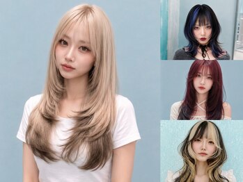 グラッジ 池袋(GLADGE)の写真/【N.カラー+デザインカット¥7100】【ケアブリーチ+カラー+TR¥14800】ロング料金なし◎毎月通える☆