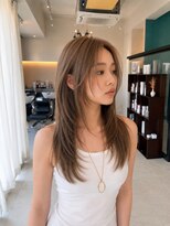 シュシュ 宜野湾店(chou chou)&nbsp;ダークパープル/ナチュラルショート/夏のヘアアレンジ/