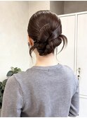 【miku/ヘアセット】結婚式ヘア/ヘアメイク/リボンヘア/門前仲町