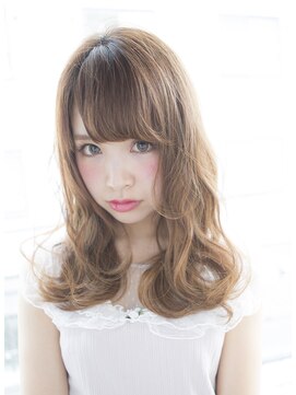 サロンドミルク 原宿(salon de MiLK) 【salon de MiLK 原宿】シルキーアッシュ×ゆるふわ