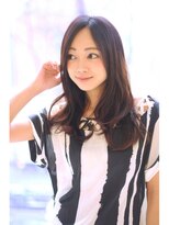 美容室 パルス 静岡鷹匠店(PALS)&nbsp;艶感ダークカラー☆ゆるふわ大きめロングウェーブ