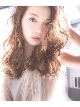 ヘアーアンドアトリエ マール(Hair&Atelier Marl) 【Marl】柔らかい質感の色気のあるセミロング