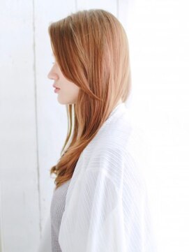 ヘアメイク ナル(hair make nalu) ナチュラル内巻きカールのかきあげスタイル