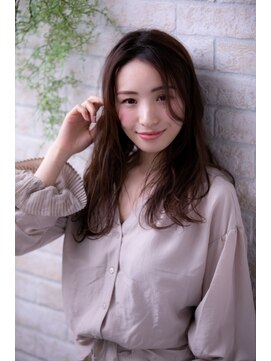 ヘアーアートシフォン 池袋西口店(Hair art chiffon) たまねぎアレンジ斜めバング似合わせカットイルミナカラー