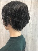 ニュアンスショートパーマ