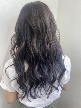 ロミー(Romy) グレーパープルグラデーション【Romy〈ロミー〉高円寺店】