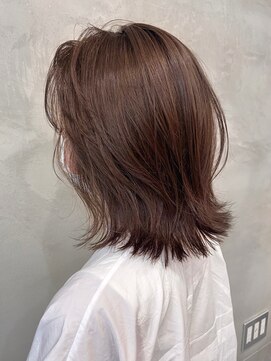 トランクス 那覇(TORANK'S) TORANK’S 那覇/小顔/オリーブカラー/セミウェットウェーブ