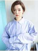 天神【BIRTH】サイドパート×耳掛け束感ショート