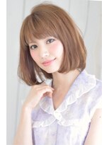 クレドガーデン 西新井店(CRED GARDEN)&nbsp;フレンチガーリー/内巻きワンカール×ヌーディベージュ西新井C