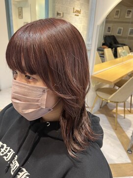 ロンド ストラーダ 心斎橋(Lond strada) 【デザインカラー】透明感ラベンダーブラウン