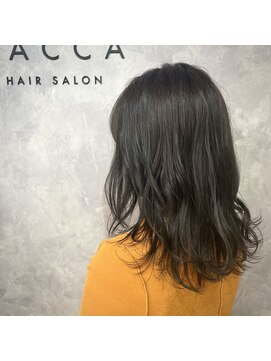 バッカ 横浜桜木町店(BACCA) 顔まわりレイヤー/アッシュブラウン