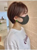 @thisiskaito表参道原宿/ショートヘア/ショートボブ/グレージュ