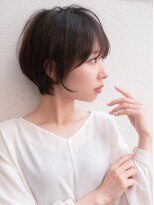 ティアラ 桜木町(TIARA) 大人可愛いショートボブ20代30代40代ひし形ショート丸みショート