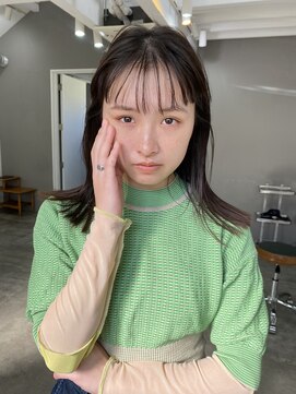 ユイル(Uil) 似合わせカット× グレージュカラー デザインカラー