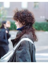 カフ(CAF)&nbsp;CAF河内駿/ハードパーマ/イメチェン/似合わせ/大阪/心斎橋