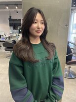 ミューバイケンジ(miu by KENJE)&nbsp;miu&清水大誠　レイヤーカット　韓国ヘア