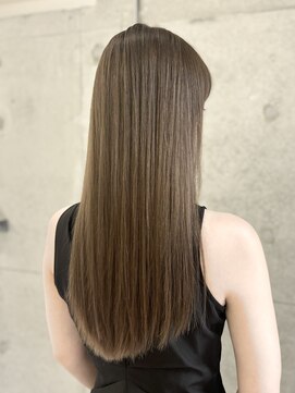 ミリィバイアヤラ 船橋店(MIRYI by ayala) 【AYAKA】オリーブベージュ/ブリーチダブルカラー