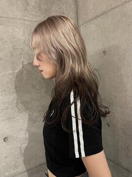 オーオシカシカスペース(OOO YY Space) エンドカラー/グラデーションカラー/デザインカラー/ブリーチ