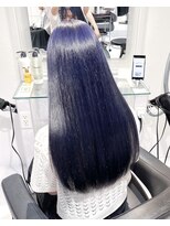 ノット 表参道青山(knot) 青?紫?どっち?ブルーラベンダーカラー