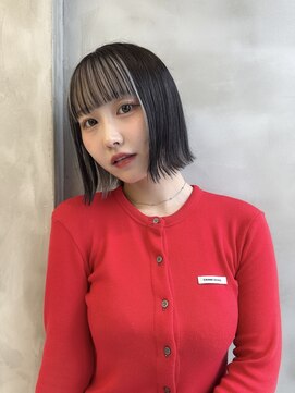 ロンド ストラーダ 心斎橋(Lond strada) レイヤーボブ×ハイトーン[心斎橋/髪質改善]