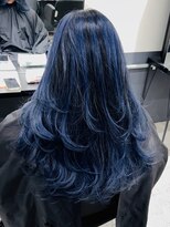 シエラ 心斎橋(CIERA.)&nbsp;ブルー×バレイヤージュ