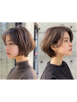 ヘアスタイルの印象は顔周りデザインで☆前髪の作り方で目力もUP！マスクをしてもカワイイhairに♪再現性◎