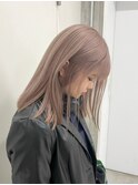 ダブルカラーハイトーンカラーケアブリーチインナーカラー#原宿