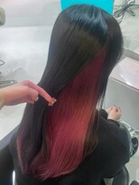 ユー イケブクロ(u Ikebukuro)&nbsp;インナーカラー/チェリーレッド/デザインカラー/ポイントカラー