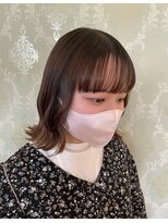 アース オーセンティック アクロスプラザ 与次郎店(EARTH Authentic)&nbsp;控え目インナーカラー