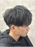 【弾むようなカール】バウンドパーマ