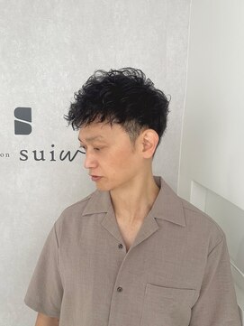 スイ(suiw) イケオジスパイラルショート【suiw】昭和町/天王寺/阿倍野