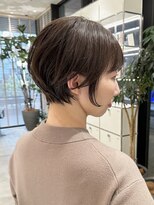 ステアケース 武蔵小杉店(stair:case)&nbsp;大人可愛いショートボブ　ブリーチなし白髪ぼかしカラー髪質改善