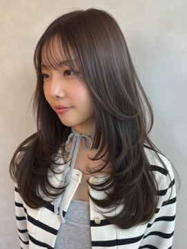 キイ ギンザ(k.e.y GINZA) レイヤーカット/ロングレイヤー/レイヤー/銀座/新橋/東銀座/築地