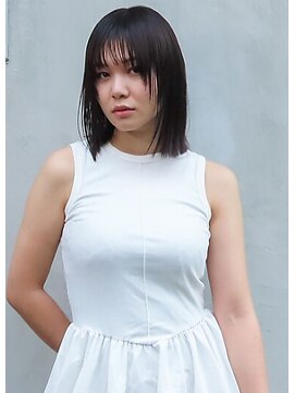 【kafbet妹尾】韓国風×モード＿束感フリンジ・ボブ