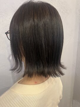 アゲイン(Again) 【Again@ツヨシ】切りっぱなしボブ